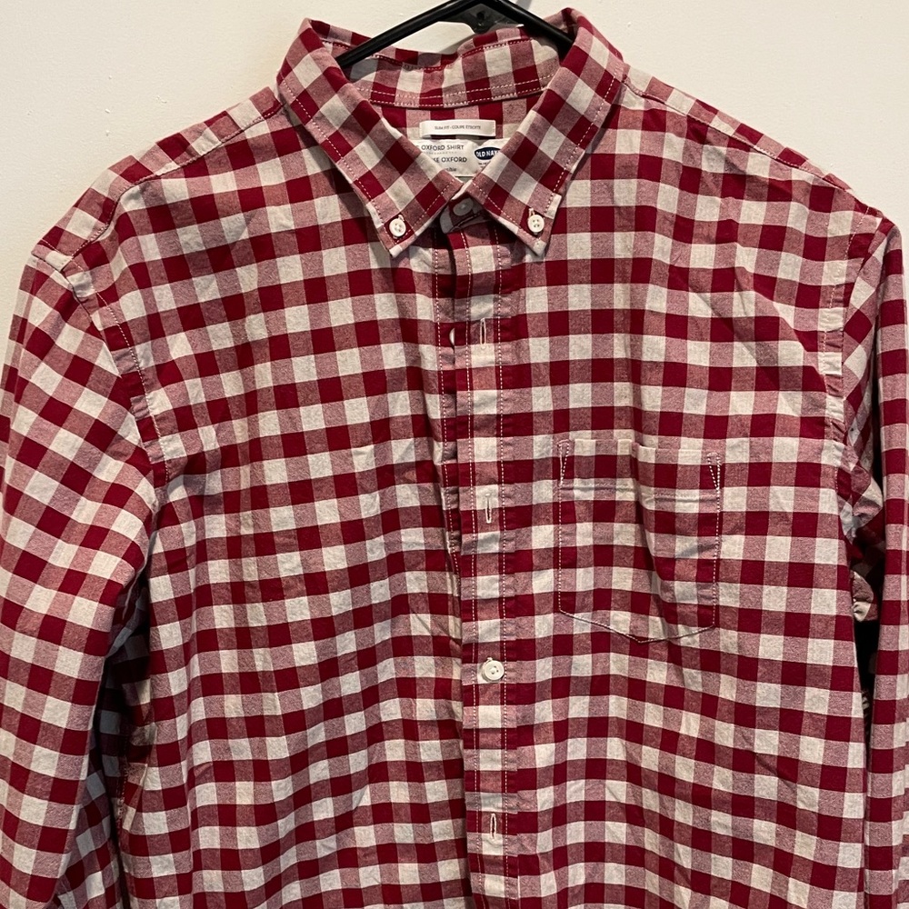 Old Navy plaid button up